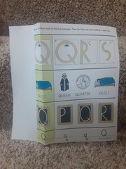 Paper Capital Letter Cards, Learning Without Tears, Brand New, NOT LAMINATED