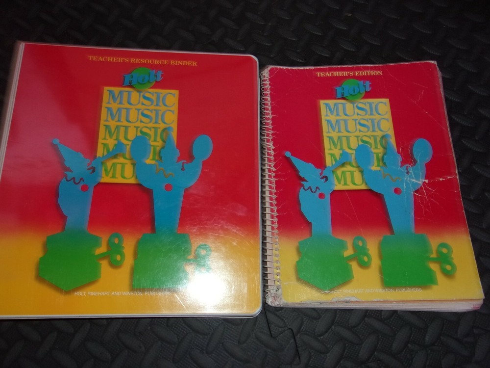 Holt Rinehart Winston 1988 Kindergarten K Teacher’s Edition +Resource Binder SET