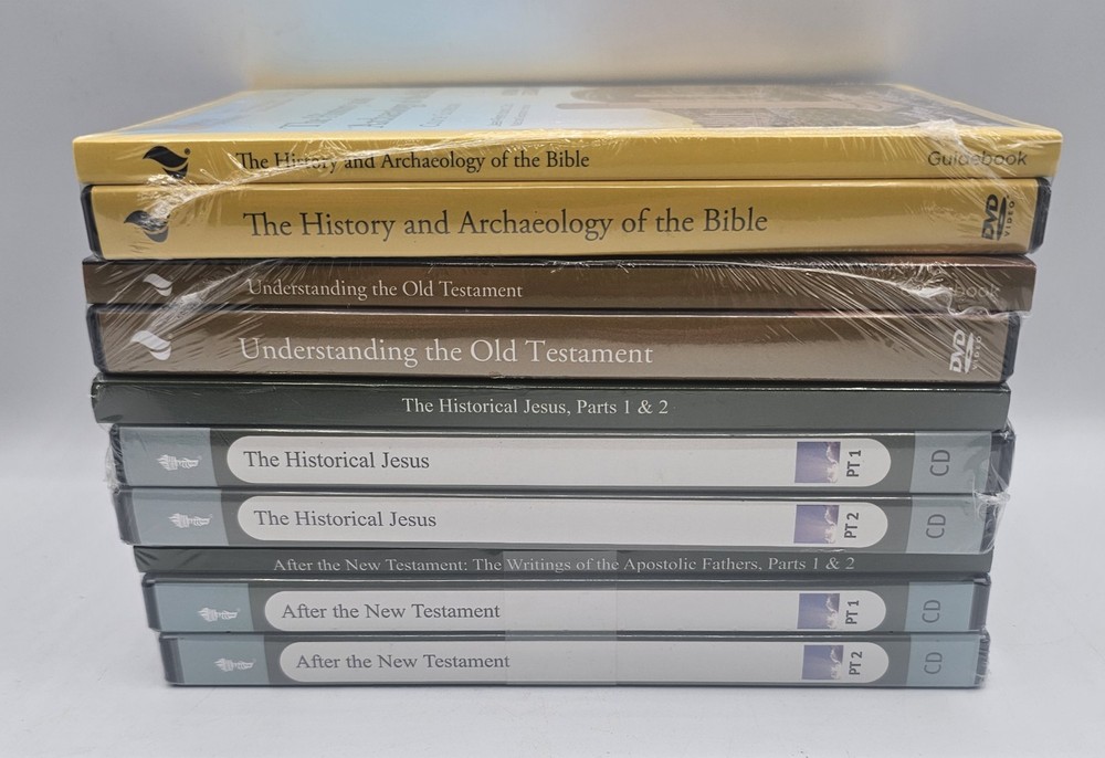 Great Courses Religious Biblical Study Lot Of 4 Subject Lectures NEW SEALED