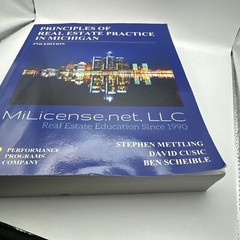 Principles of Real Estate Practice in Michigan: 2nd Edition by , paperback