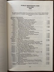 Deering’s California Codes Annotated Public Resources Lexis Nexis HB Law Book