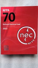 NFPA NEC 70 National Electrical Code 2023 Edition with Tabs Paperback Perfect