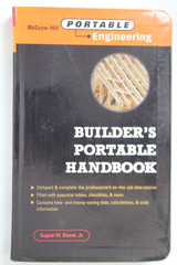 Builder’s Portable Handbook August W. Domel Jr 0-07-134654-6 #9cr
