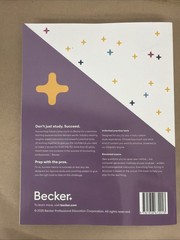 2025 Becker CPA Exam Review Taxation Regulation V 1.3 Study Book Refer NEW/OTHER