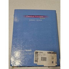 Chemical Principles Textbook Cengage Zumdahl DeCoste 8th Edition Hardcover