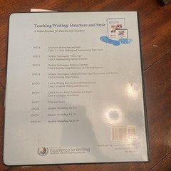 Teaching Writing: Structure and Style [Seminar Workbook] by Andrew Pudewa