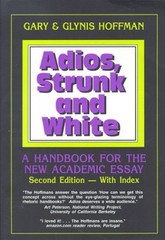 Adios, Strunk and White – Paperback – VERY GOOD