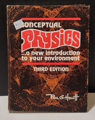 Conceptual Physics 3rd Edition Paul G. Hewitt 1977 First Printing Hardcover