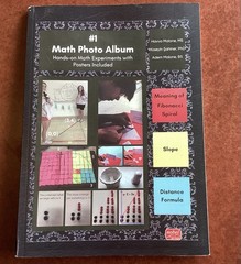 #1 Math Photo Album Book, Math Experiments, and 7 Posters Included in the Back