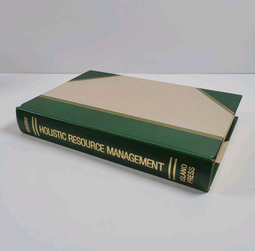SIGNED Holistic Resource Management Alan Savory Limited Edition 464/500 HC