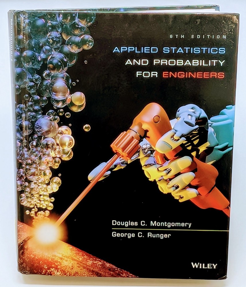 📘 Applied Statistics and Probability for Engineers 6th Edition Montgomery Wiley