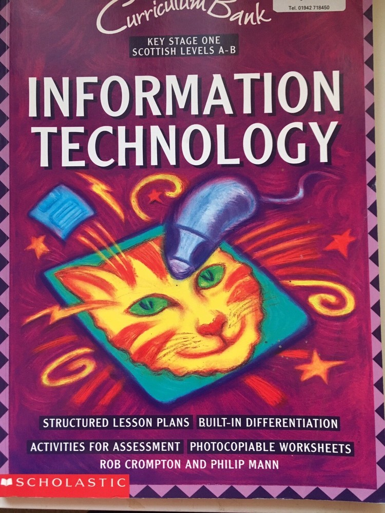 Information Technology KS1 by Philip Mann, Rob Crompton (Paperback, 1998) 275