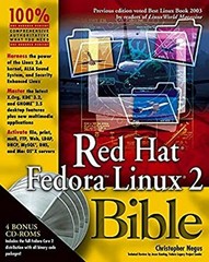 Red Hat Fedora Linux 2 Bible Paperback Christopher Negus
