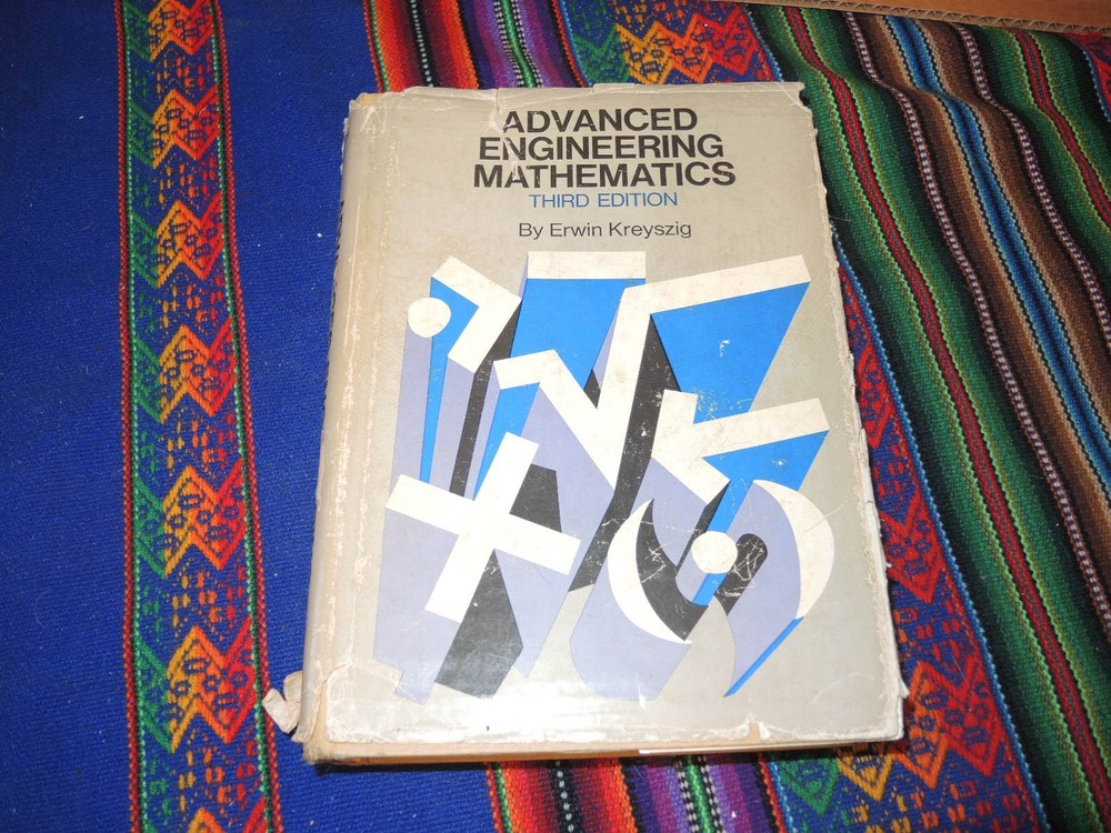 Advanced Engineering Mathematics Erwin Kreyszig Hardcover 1972 3rd Edition