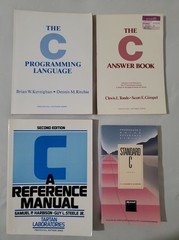 Lot of 4 – Vintage C Programming Language Books – Computing Learning UNIX