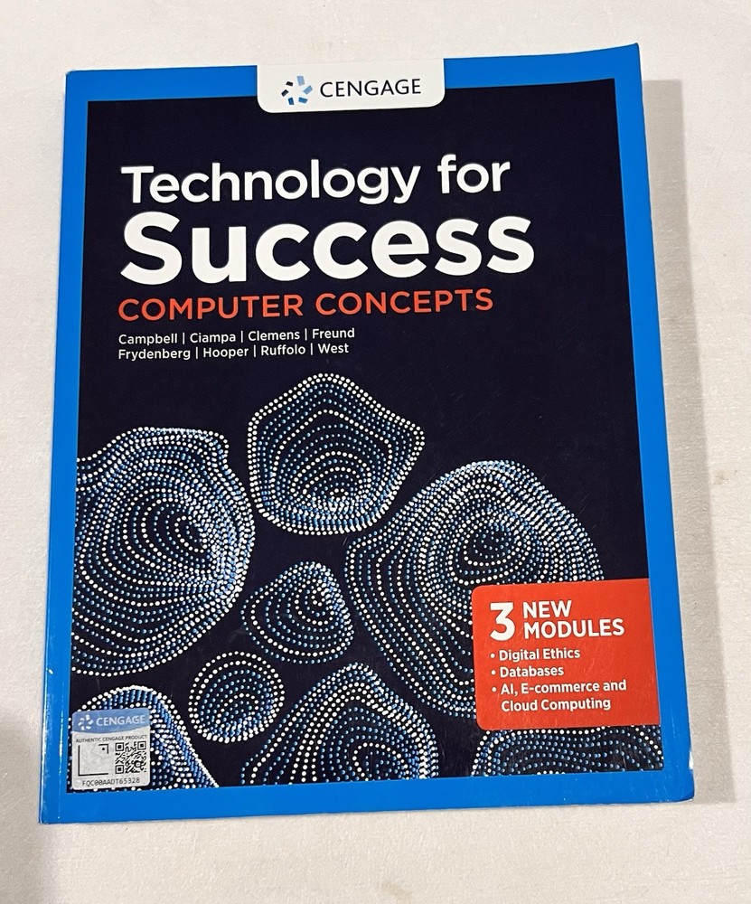 Mindtap Course List Ser.: Technology for Success : Computer Concepts by Mark…