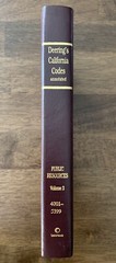 Deering’s California Codes Annotated Public Resources Lexis Nexis HB Law Book