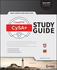 CompTIA Cybersecurity Analyst (CSA+) Study Guide: Exam CS0-001 – GOOD