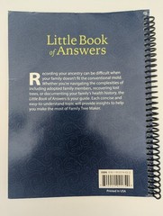 Little Book of Answers Tips, Tools and Extras for Family Tree Maker 2024
