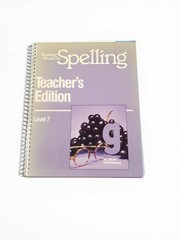 Teacher Ed Student Textbook Working in Words Spelling Level G Grade 7 Homeschool
