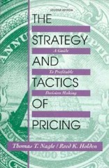 The Strategy and Tactics of Pricing: A Guide to Profitable Dec – VERY GOOD