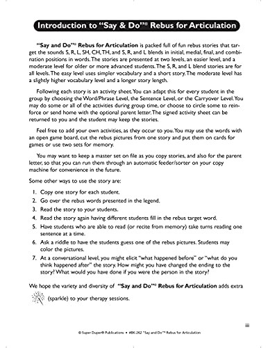 Super Duper Publications Say – VERY GOOD