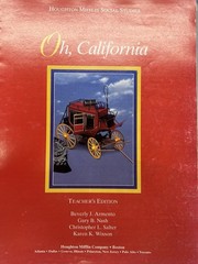 Oh, California Houghton Mifflin Social Studies / Teacher’s Edition Pb Spiral