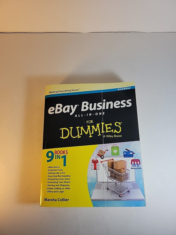 eBay Business All-in-One for Dummies® by Marsha Collier (2013, Trade Paperback)