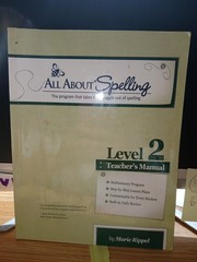 All About Spelling Level 2 Teachers Manual