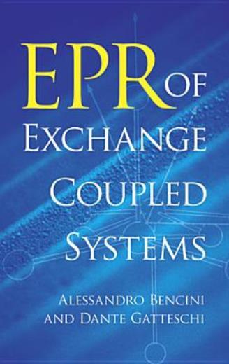 Epr Of Exchange Coupled Systems