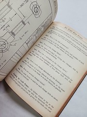 1943 AUDELS Answers On Blueprint Reading For Mechanics & Builders Book Vtg