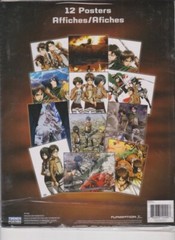 Attack on Titan Anime Posters 11″ x 8.5″ (Package of 12 Posters)