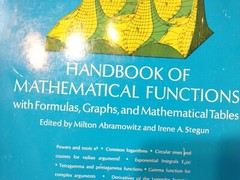 Handbook of Mathematical Functions: with Formulas, Graphs & Tables by Dover A21