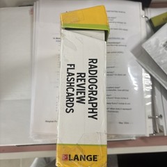 LANGE Radiography Review Flashcards by D. A. Saia (2015, Book, Other)