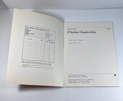 D’Nealian Handwriting by Scott Foresman 1981 0673119688