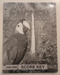 ACE English 5 Score Keys NEW in Shrink Wrap Homeschool Curriculum Fifth Grade