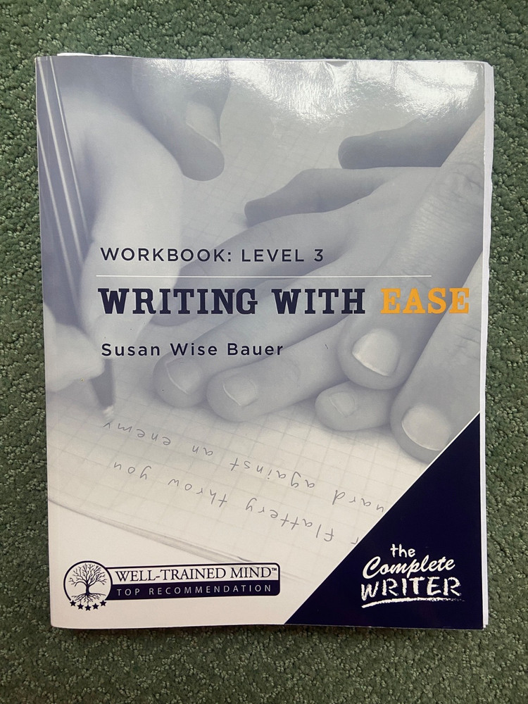 Writing With Ease Level 3 Well Trained Mind Press Student Workbook Read