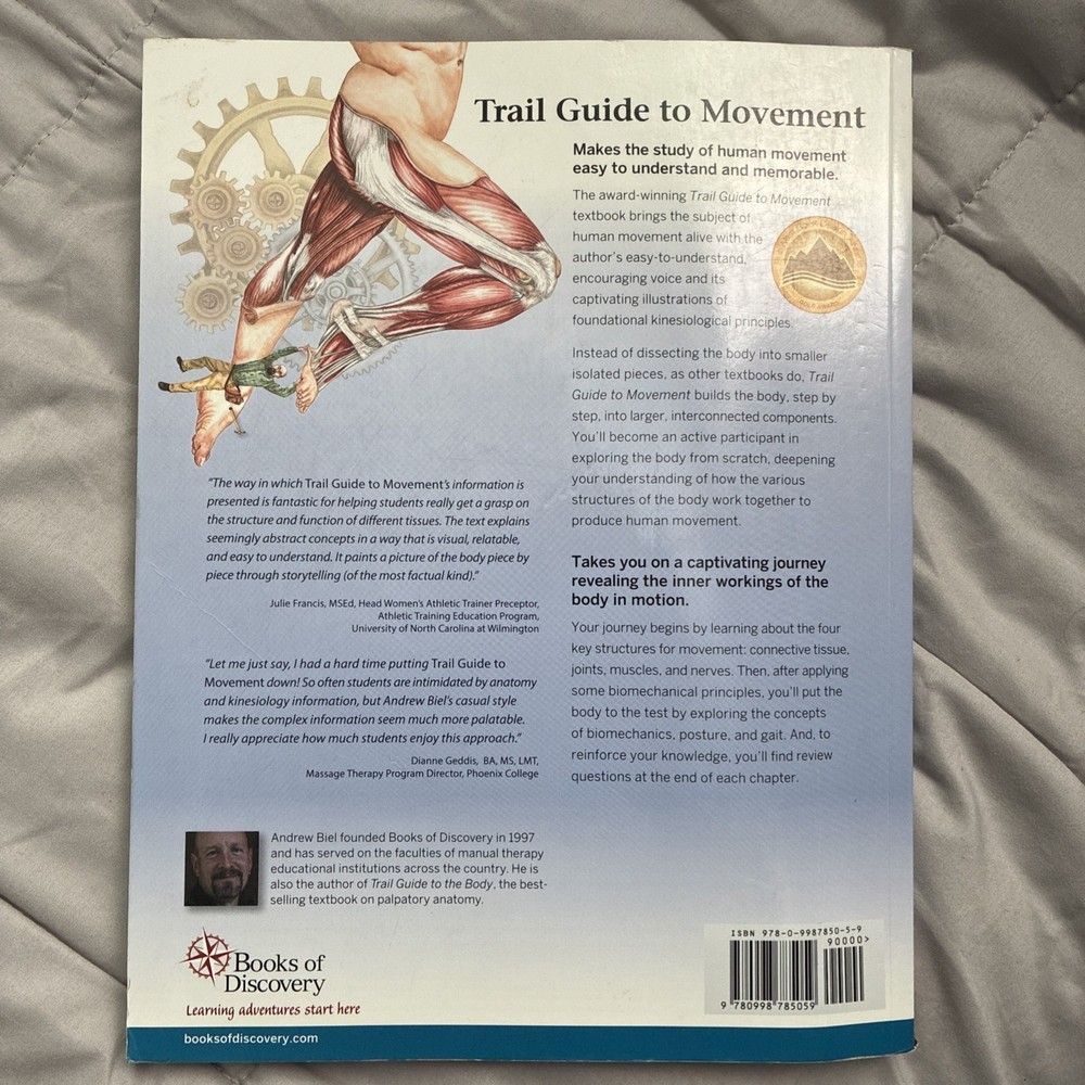Trail Guide to Movement, 2nd Edition by Andrew Biel (2019, Trade Paperback)