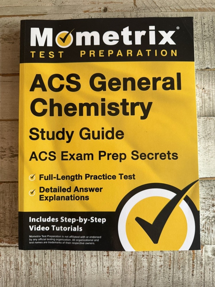 ACS General Chemistry Study – Paperback, by Bowling Matthew; Mometrix – Good