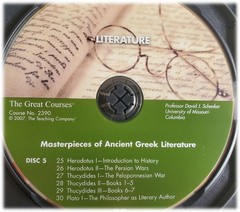 The Great Courses – Masterpieces of Ancient Greek Literature (New) 71910
