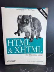 HTML: The Definitive Guide (Nutshell Handbooks) – Paperback – VERY GOOD