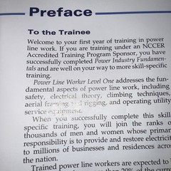 Power Line Worker Trainee Guide, Level 1 by NCCER 2011, Trade Paperback