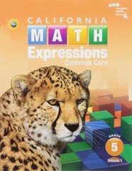 Student Activity Book (softcover), Volume 1 Grade 5 2015 (Houghton Mifflin H…