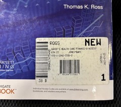 Baker’s Health Care Finance 6th edition 2023 Thomas K. Ross 9781284233162