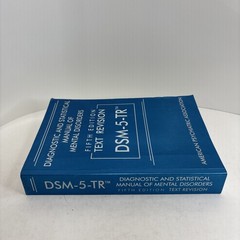 Diagnostic and Statistical Manual of Mental Disorders DSM-5-TR- Good