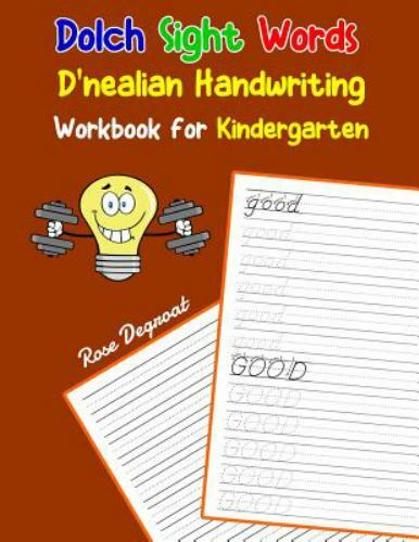 Dolch Sight Words D’nealian Handwriting Wor- paperback, 1070746436, Rose Degroat