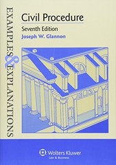Civil Procedure, 7th Edition (Examples Explanations) – Paperback – VERY GOOD