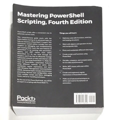 Mastering Powershell Scripting Fourth Edition (paperback)