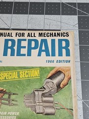 Vintage 1966 Car Repair Manual Science & Mechanics Annual Auto Troubleshooting