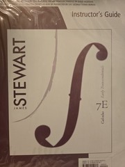 New James Stewart Calculus Early Transcendentals 7E Instructor’s Guide D. Shaw